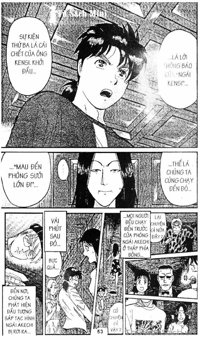 Truyện Tranh Thám Tử Kindaichi trang 4