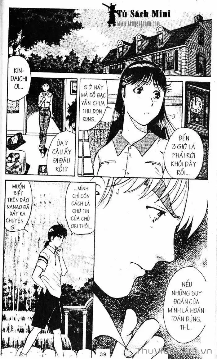 Truyện Tranh Thám Tử Kindaichi trang 4