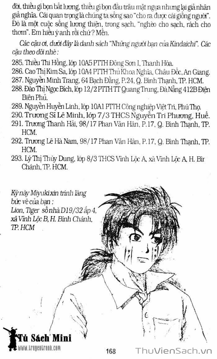 Truyện Tranh Thám Tử Kindaichi trang 4