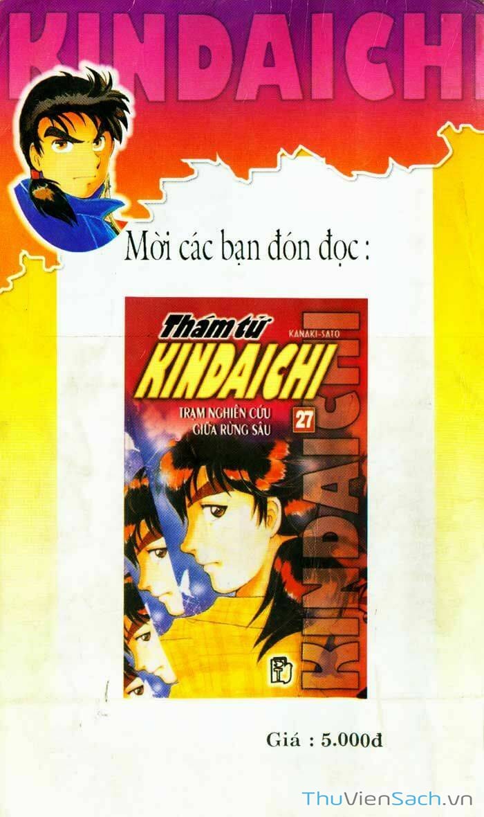 Truyện Tranh Thám Tử Kindaichi trang 4