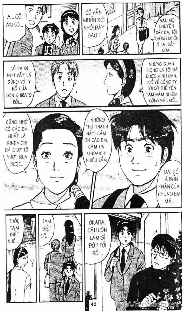 Truyện Tranh Thám Tử Kindaichi trang 4