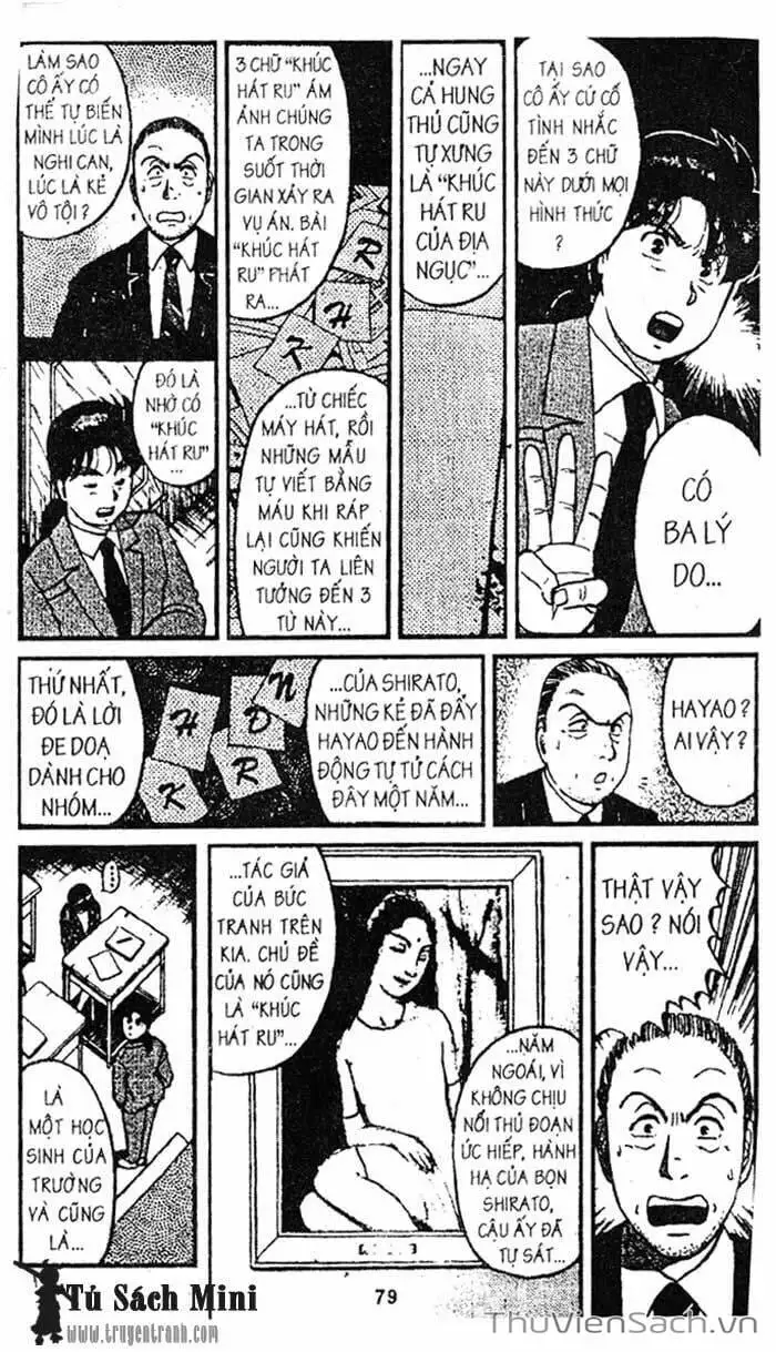 Truyện Tranh Thám Tử Kindaichi trang 4