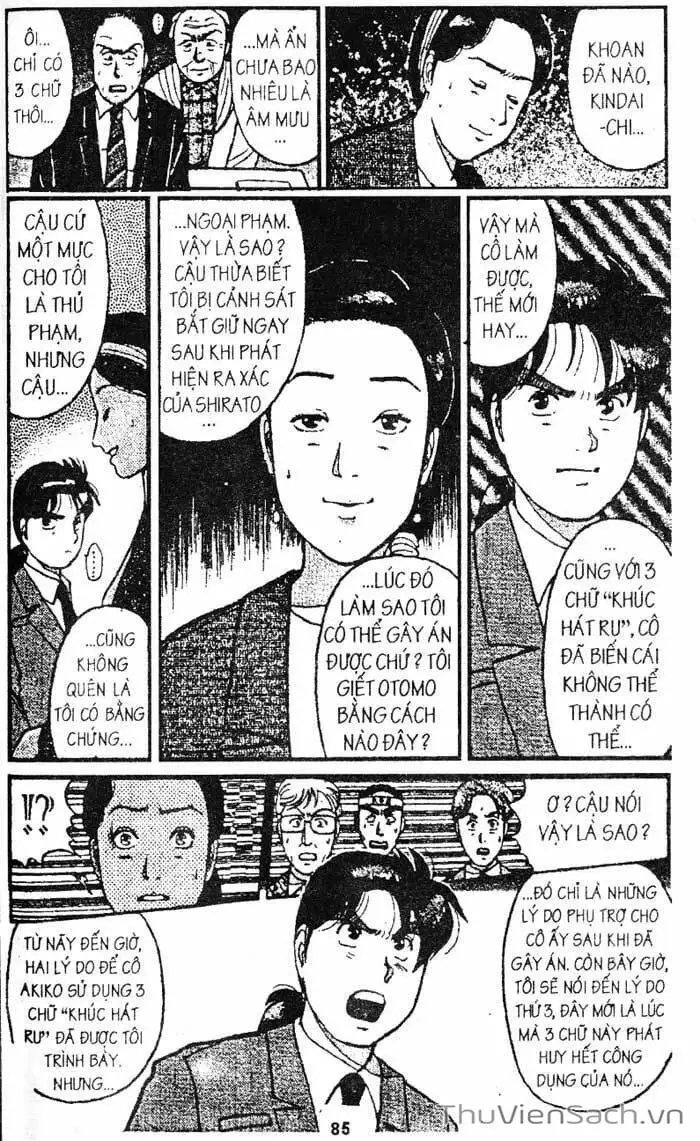 Truyện Tranh Thám Tử Kindaichi trang 4