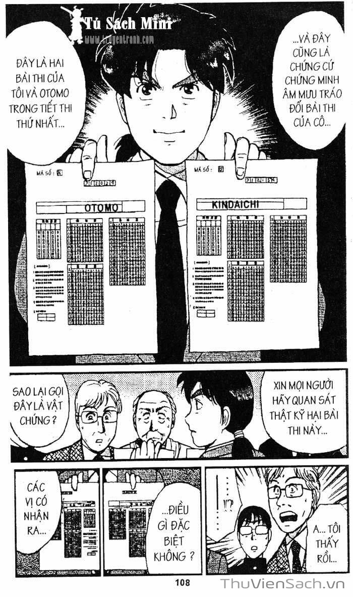 Truyện Tranh Thám Tử Kindaichi trang 4