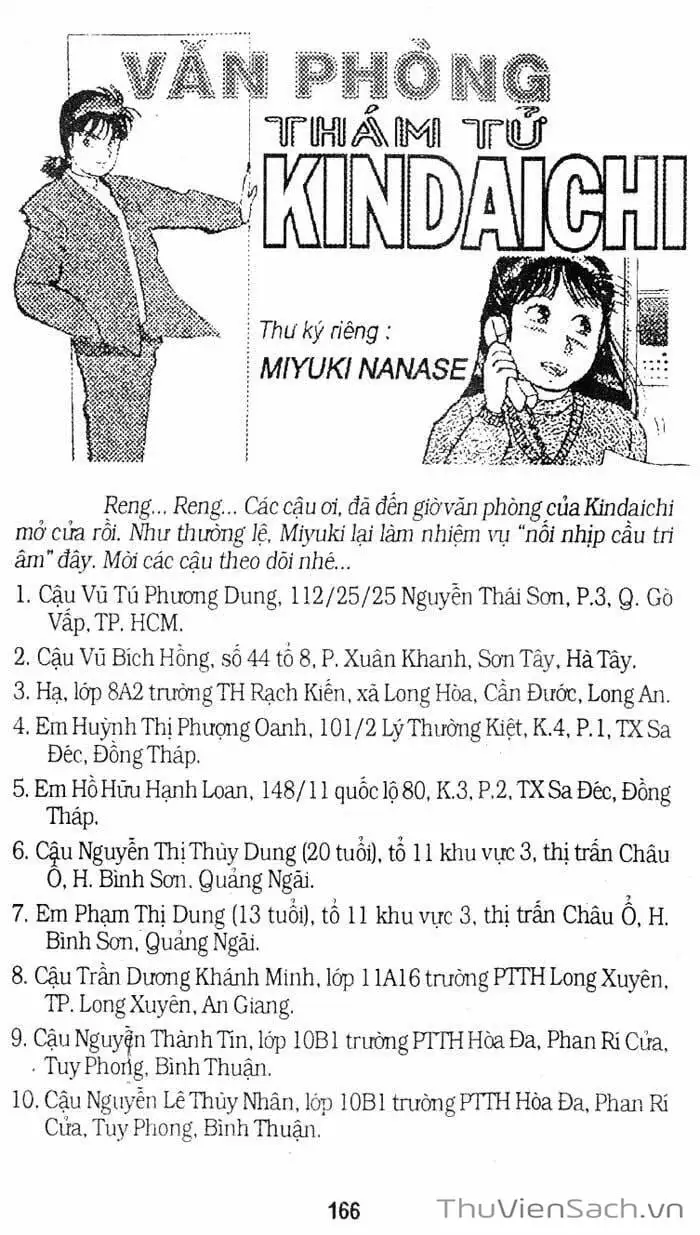 Truyện Tranh Thám Tử Kindaichi trang 4
