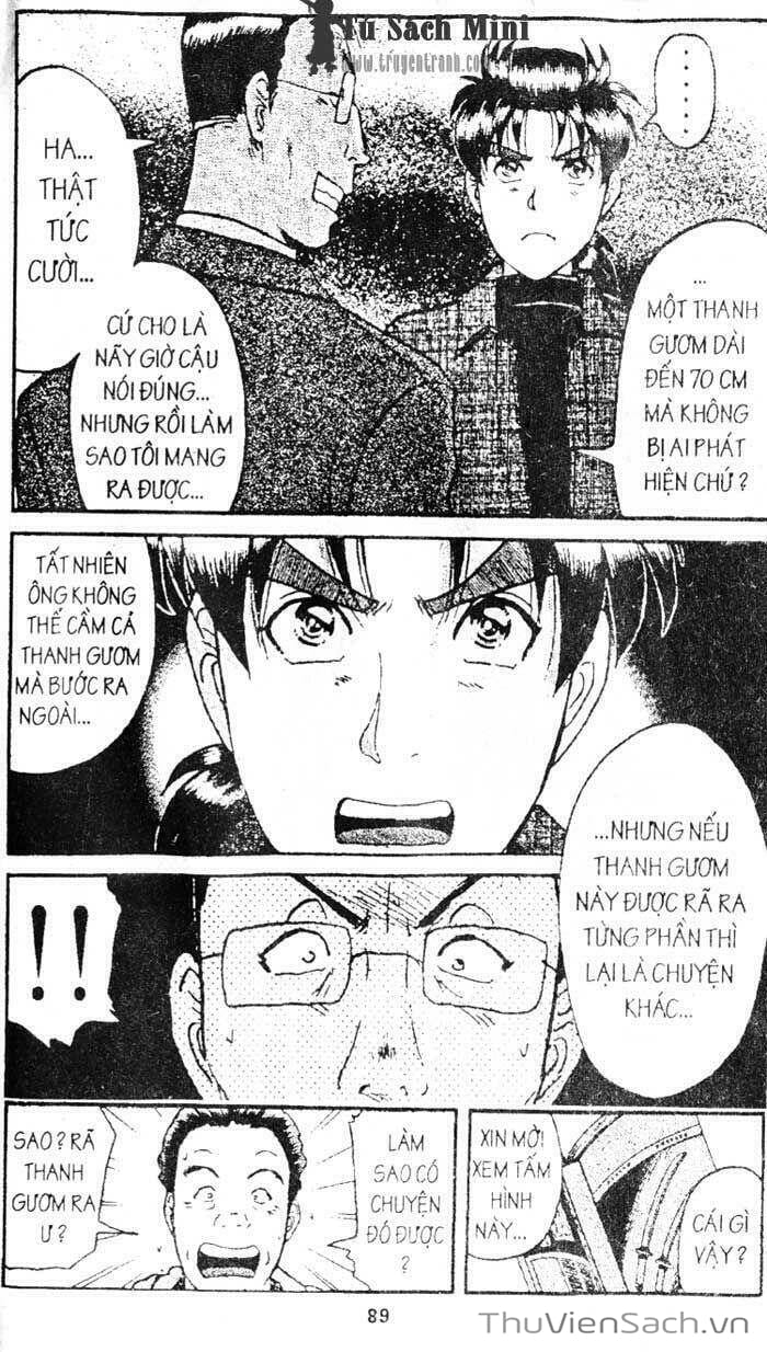 Truyện Tranh Thám Tử Kindaichi trang 4