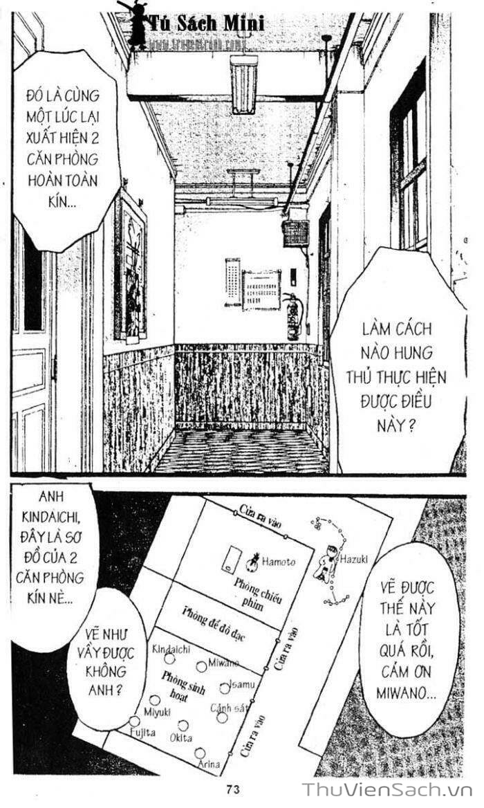 Truyện Tranh Thám Tử Kindaichi trang 4