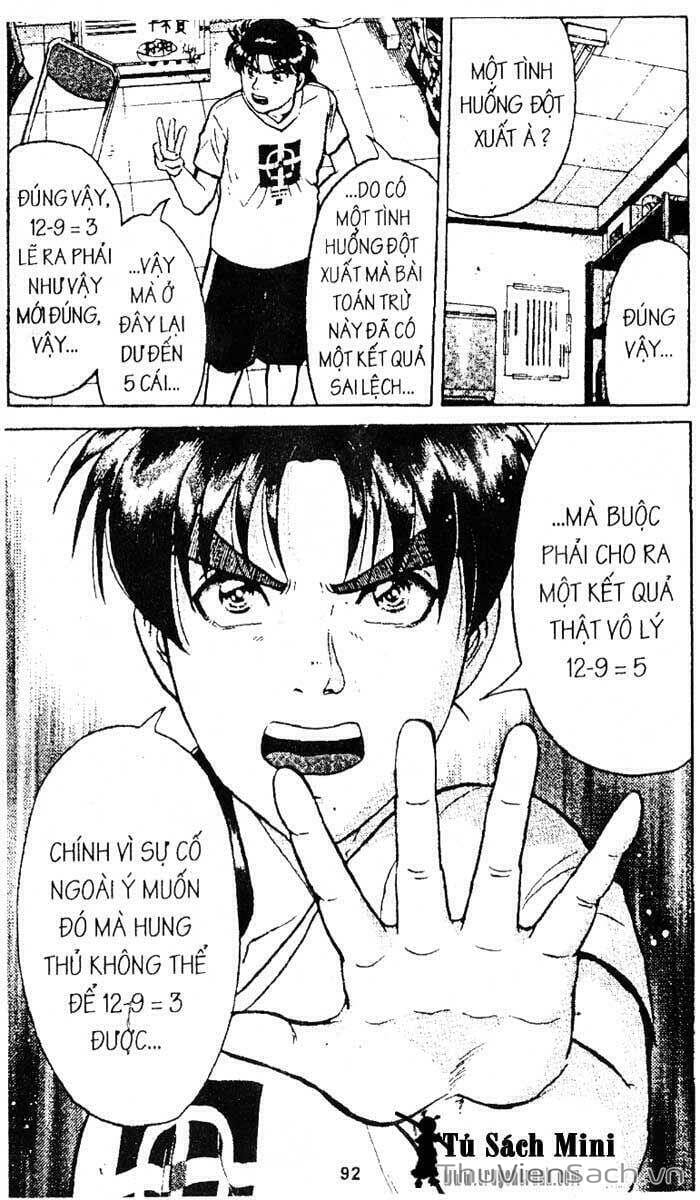 Truyện Tranh Thám Tử Kindaichi trang 4