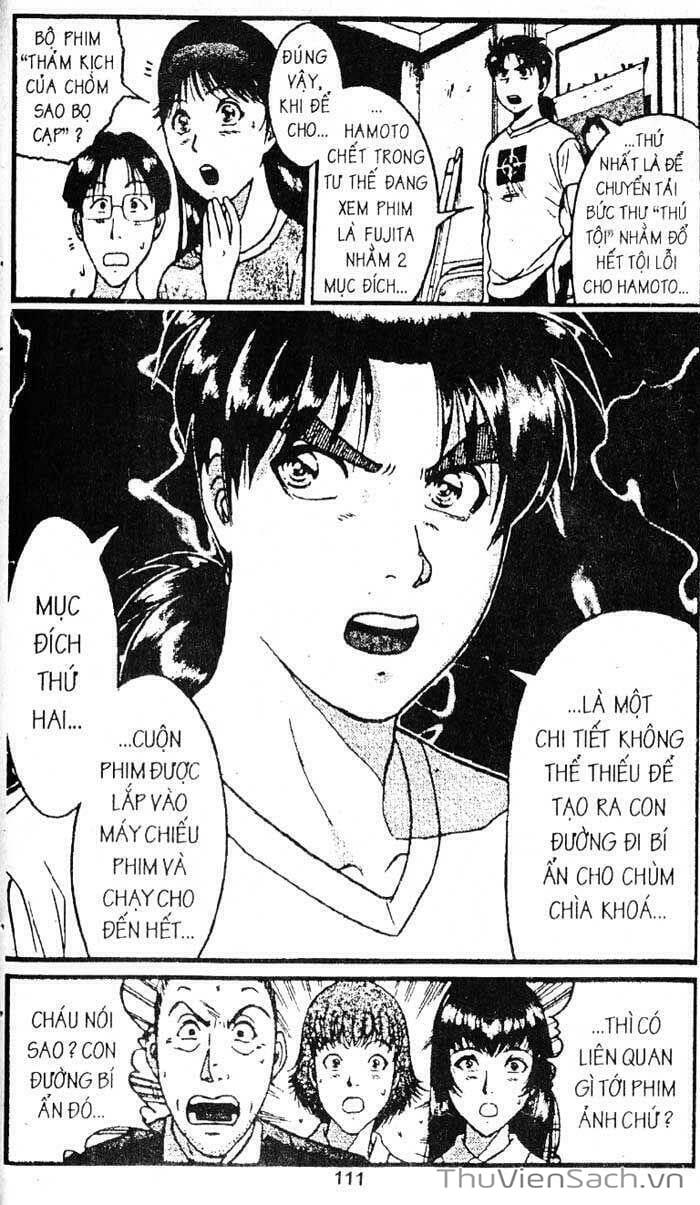 Truyện Tranh Thám Tử Kindaichi trang 4