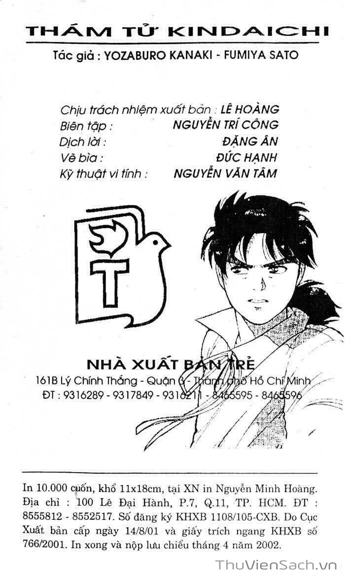Truyện Tranh Thám Tử Kindaichi trang 4