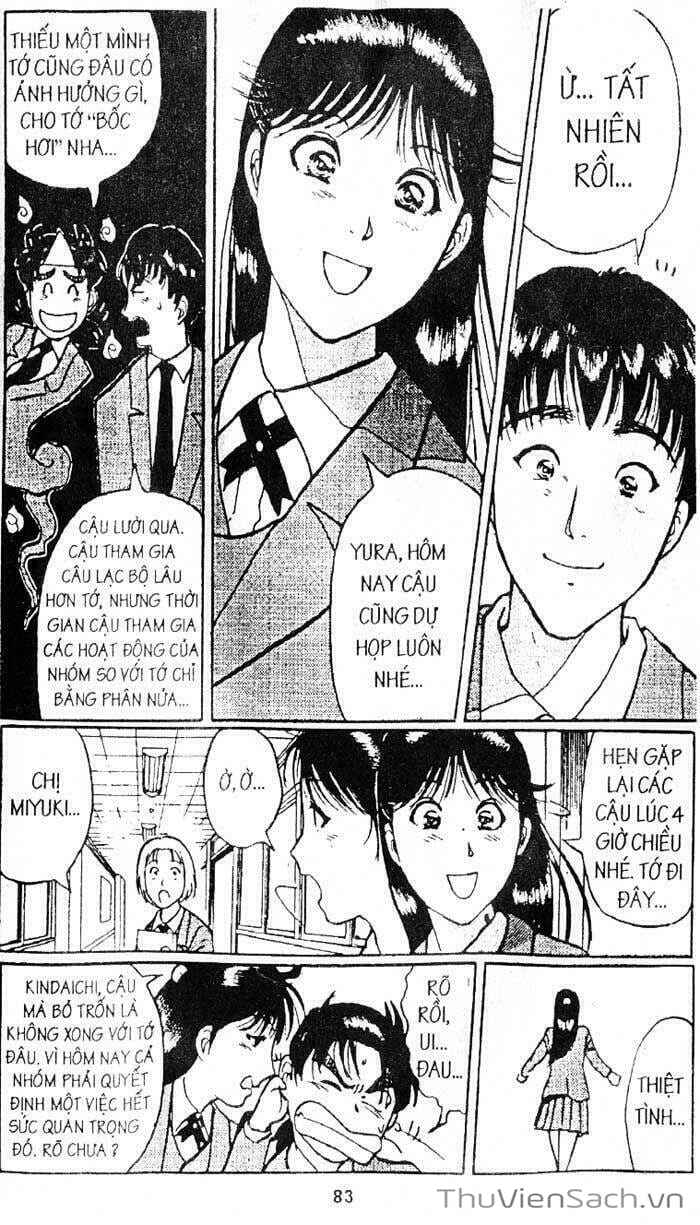 Truyện Tranh Thám Tử Kindaichi trang 4