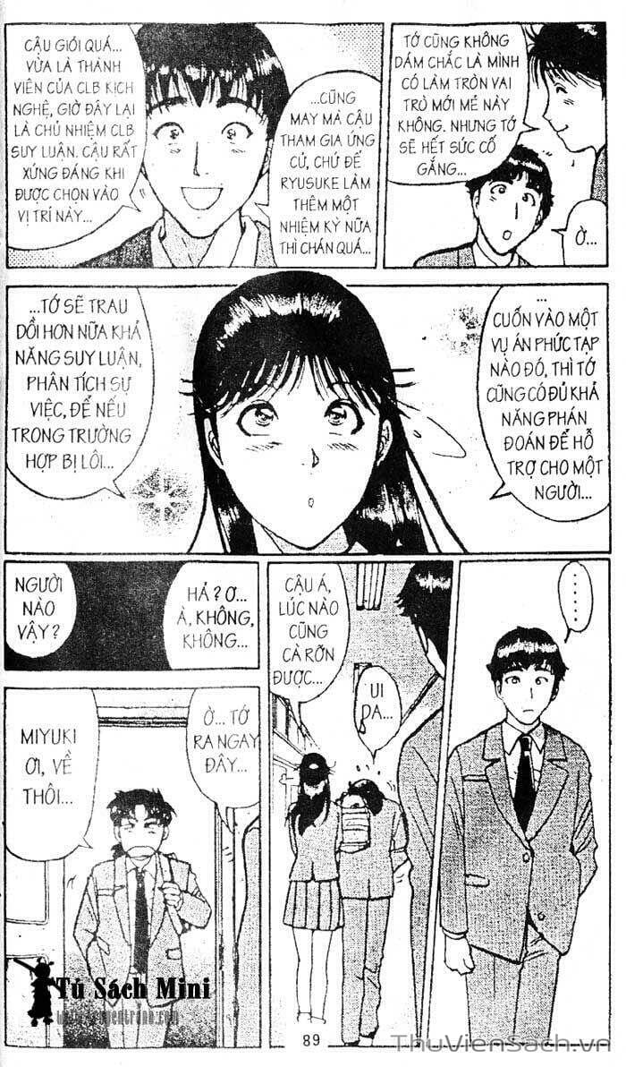 Truyện Tranh Thám Tử Kindaichi trang 4