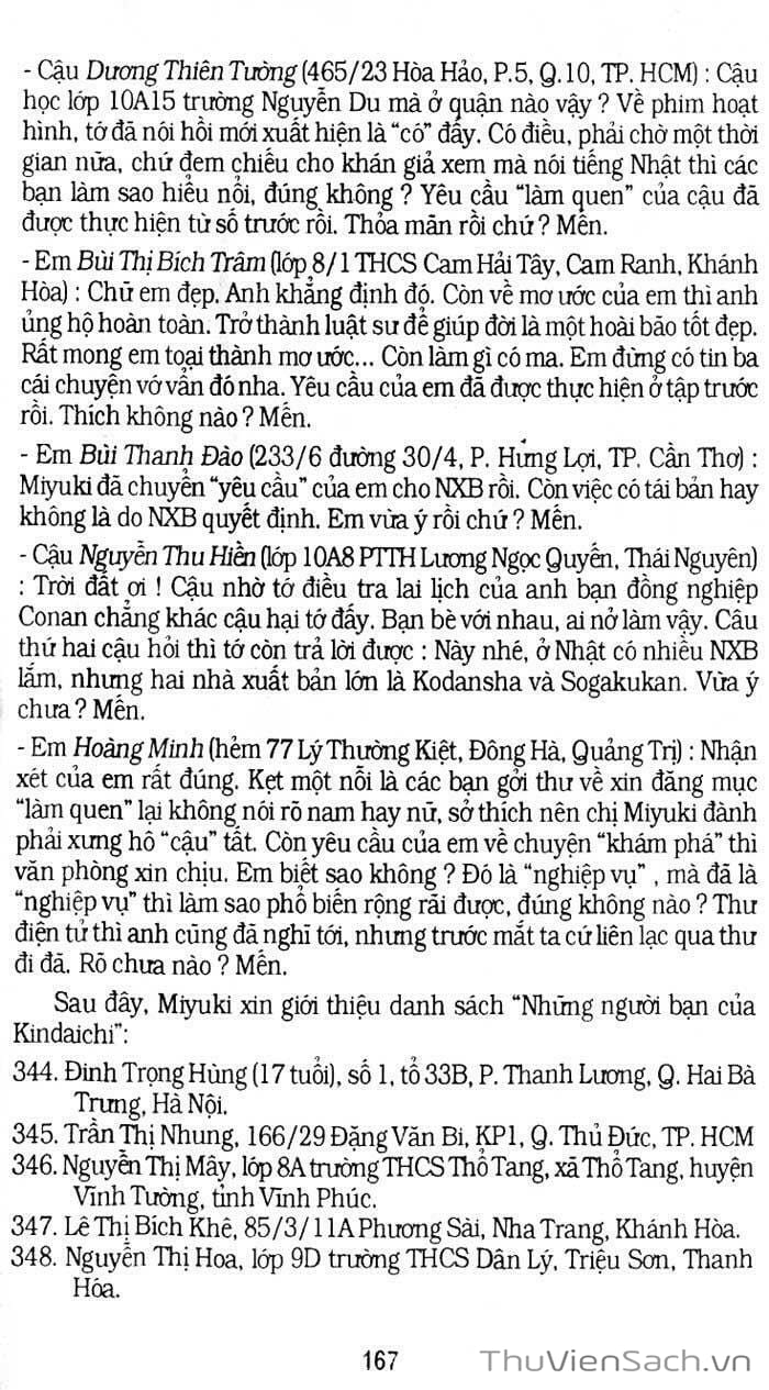 Truyện Tranh Thám Tử Kindaichi trang 4
