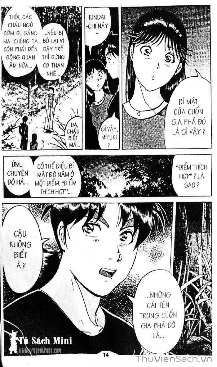 Truyện Tranh Thám Tử Kindaichi trang 4