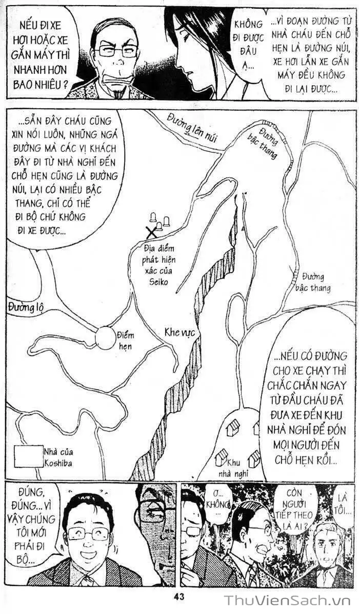Truyện Tranh Thám Tử Kindaichi trang 4