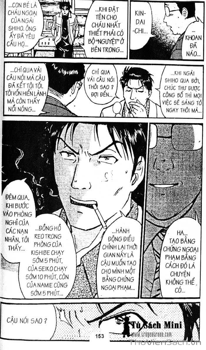 Truyện Tranh Thám Tử Kindaichi trang 4