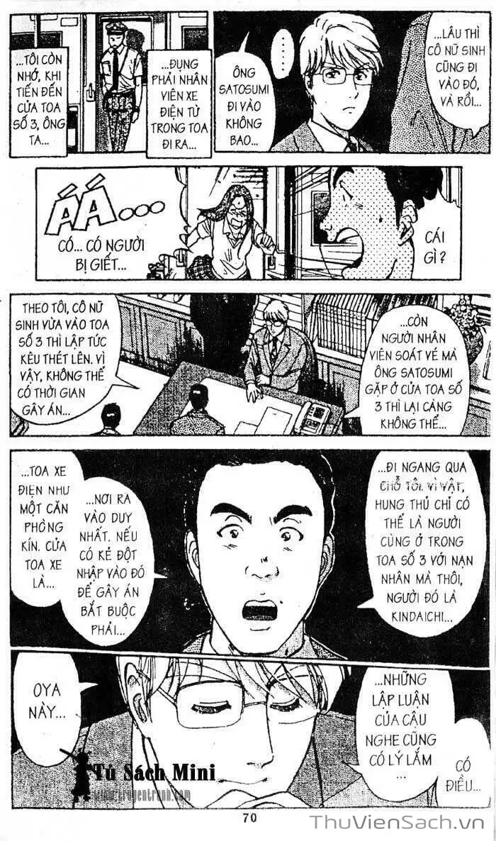 Truyện Tranh Thám Tử Kindaichi trang 4