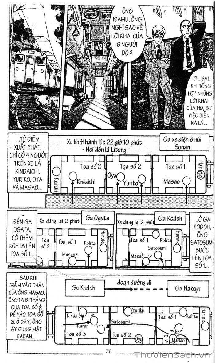 Truyện Tranh Thám Tử Kindaichi trang 4