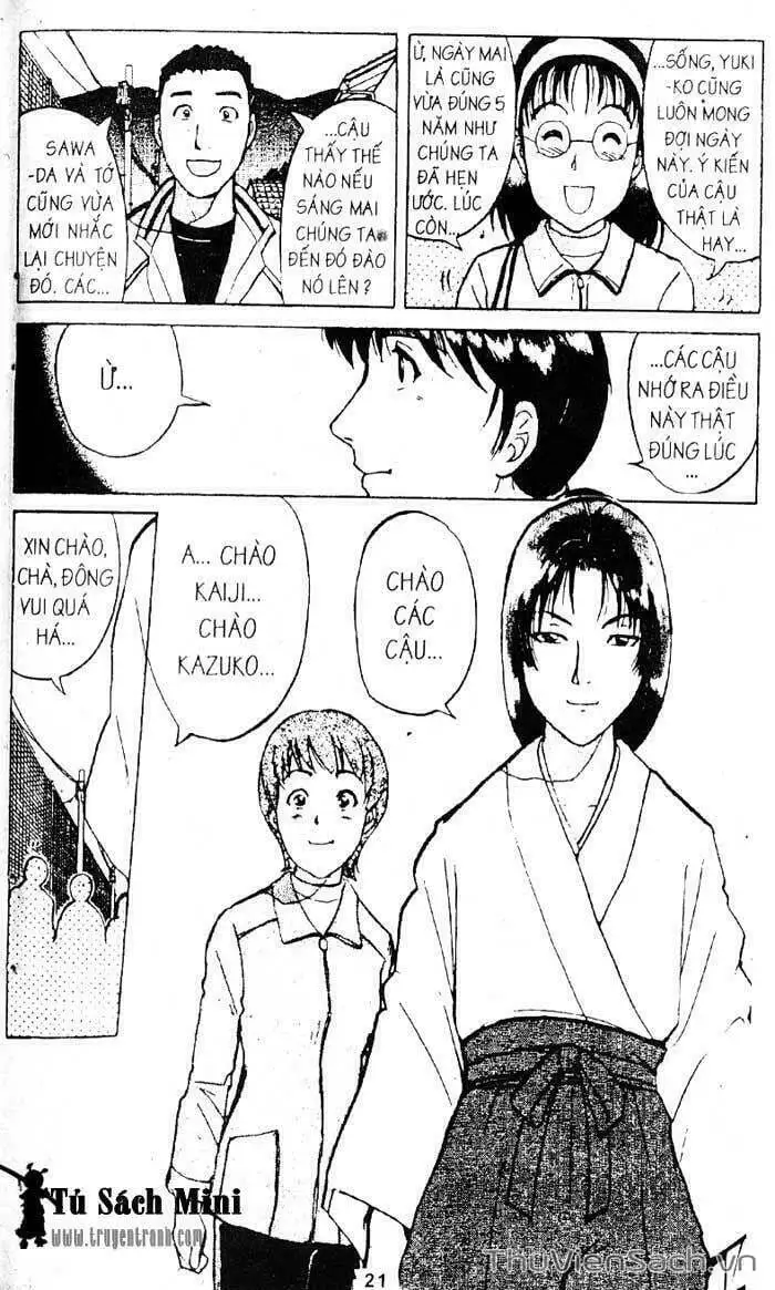 Truyện Tranh Thám Tử Kindaichi trang 4