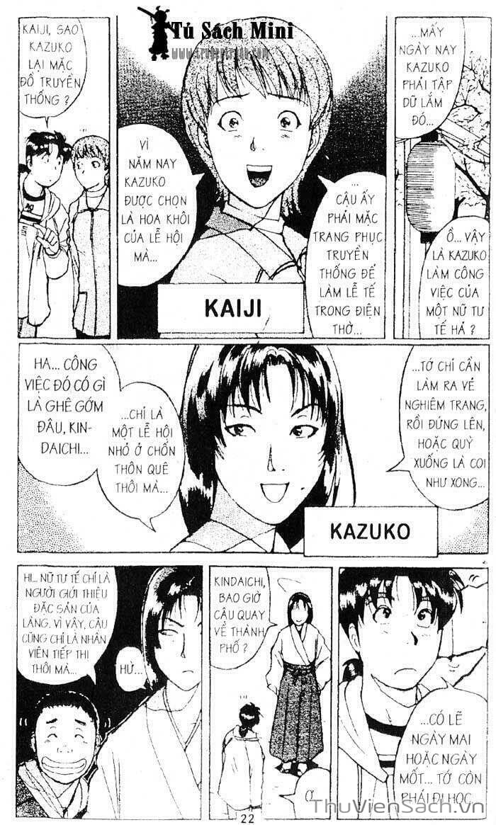 Truyện Tranh Thám Tử Kindaichi trang 4