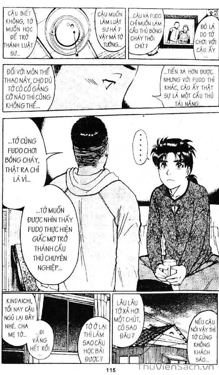 Truyện Tranh Thám Tử Kindaichi trang 4