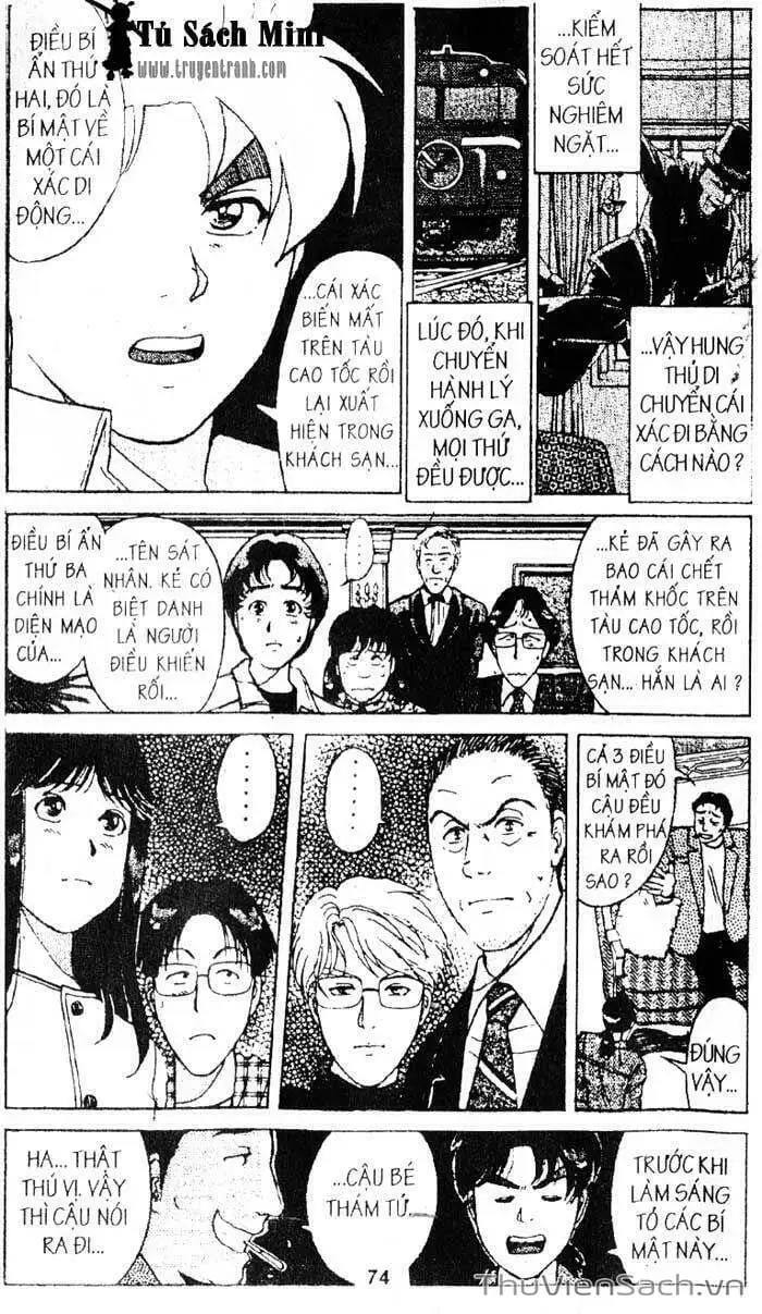 Truyện Tranh Thám Tử Kindaichi trang 4