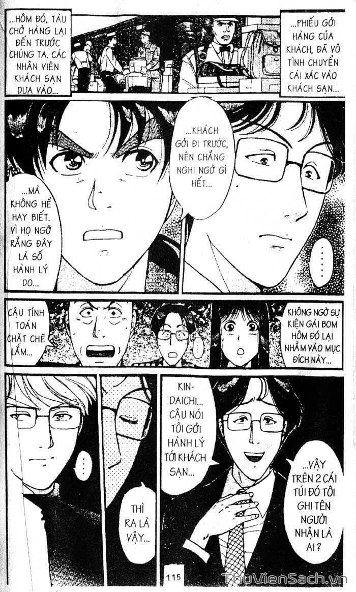 Truyện Tranh Thám Tử Kindaichi trang 4