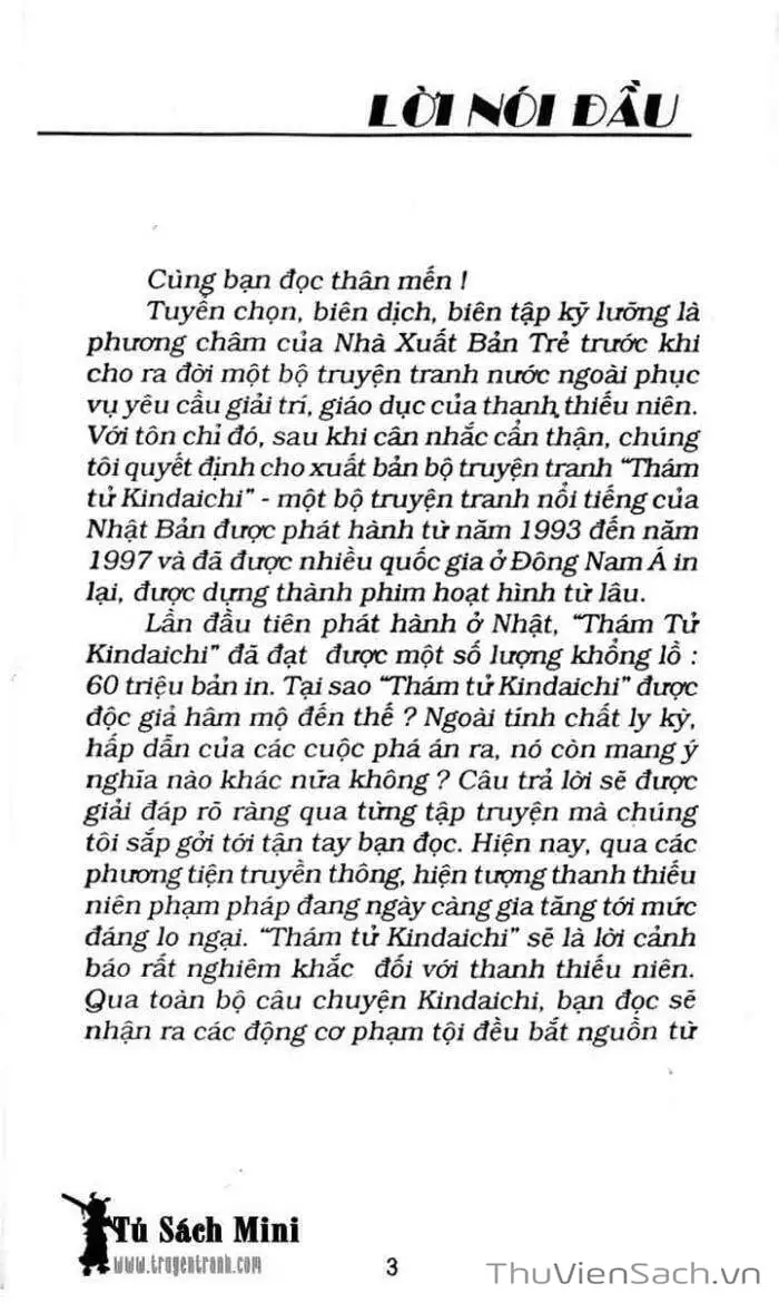 Truyện Tranh Thám Tử Kindaichi trang 4
