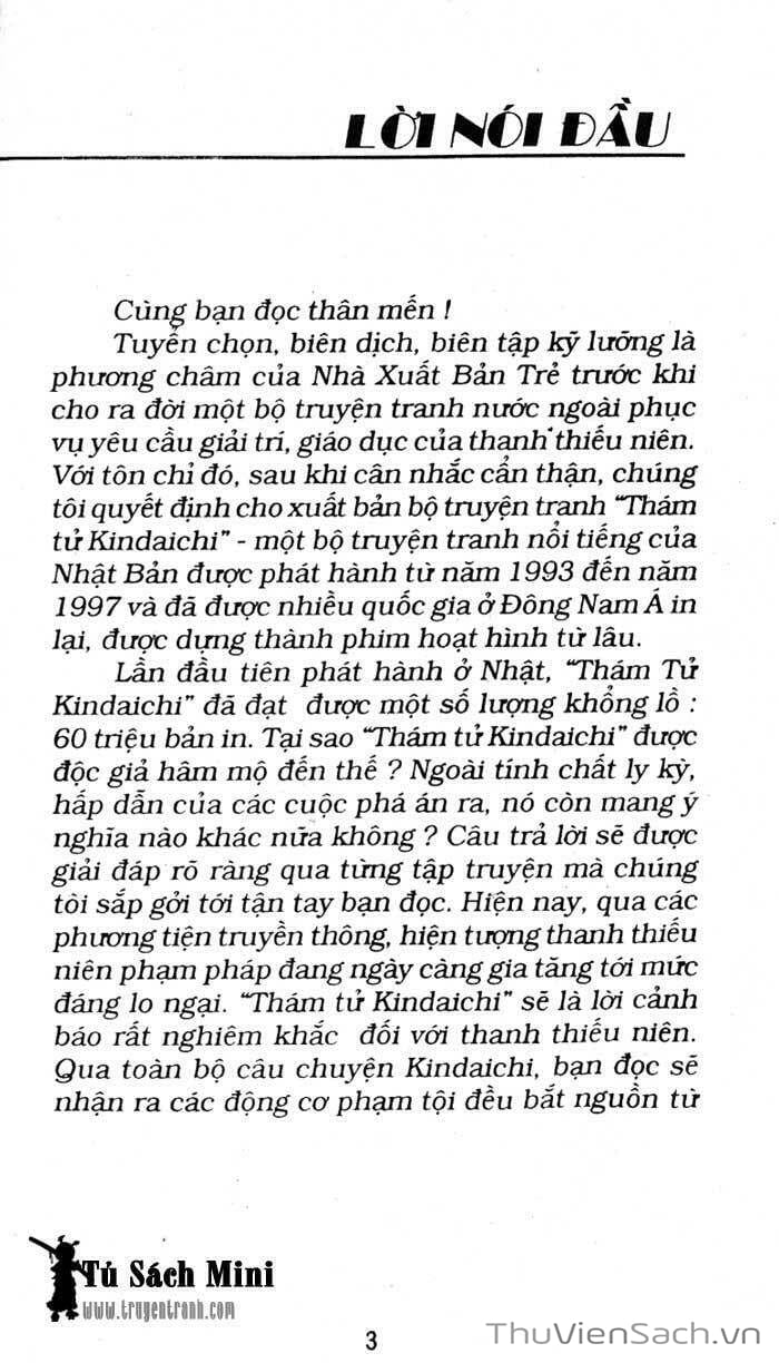 Truyện Tranh Thám Tử Kindaichi trang 4
