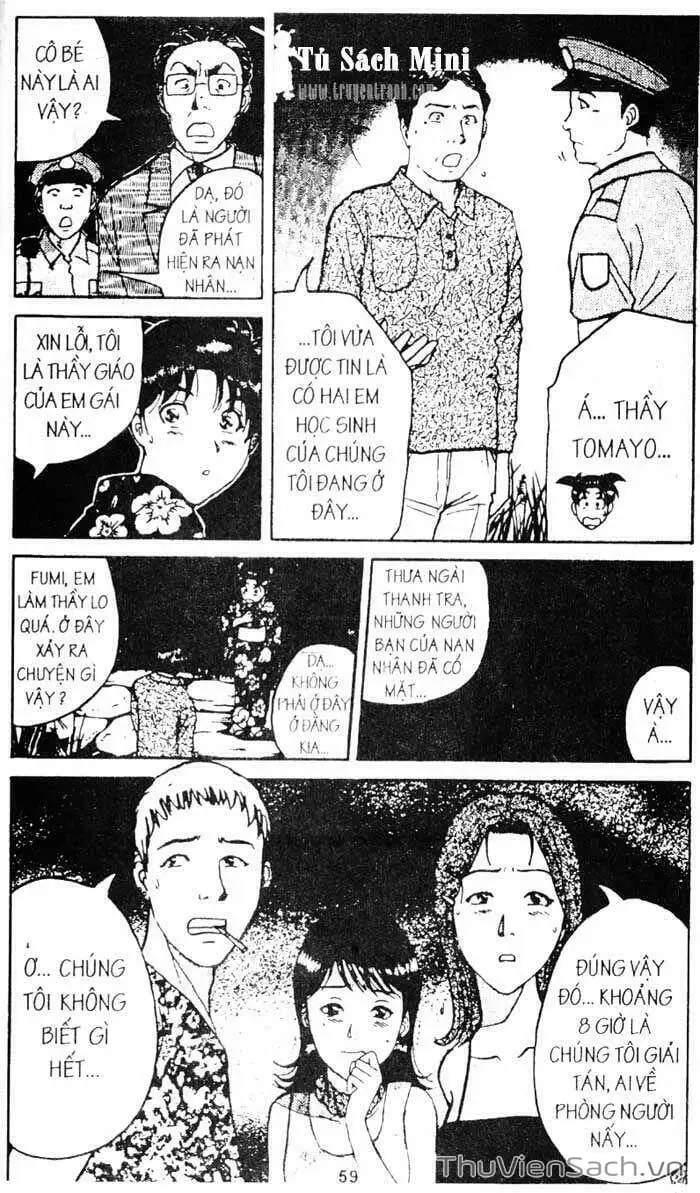 Truyện Tranh Thám Tử Kindaichi trang 4