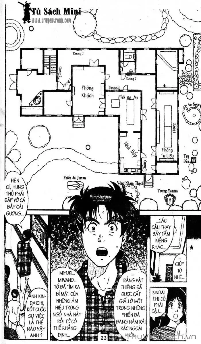 Truyện Tranh Thám Tử Kindaichi trang 4