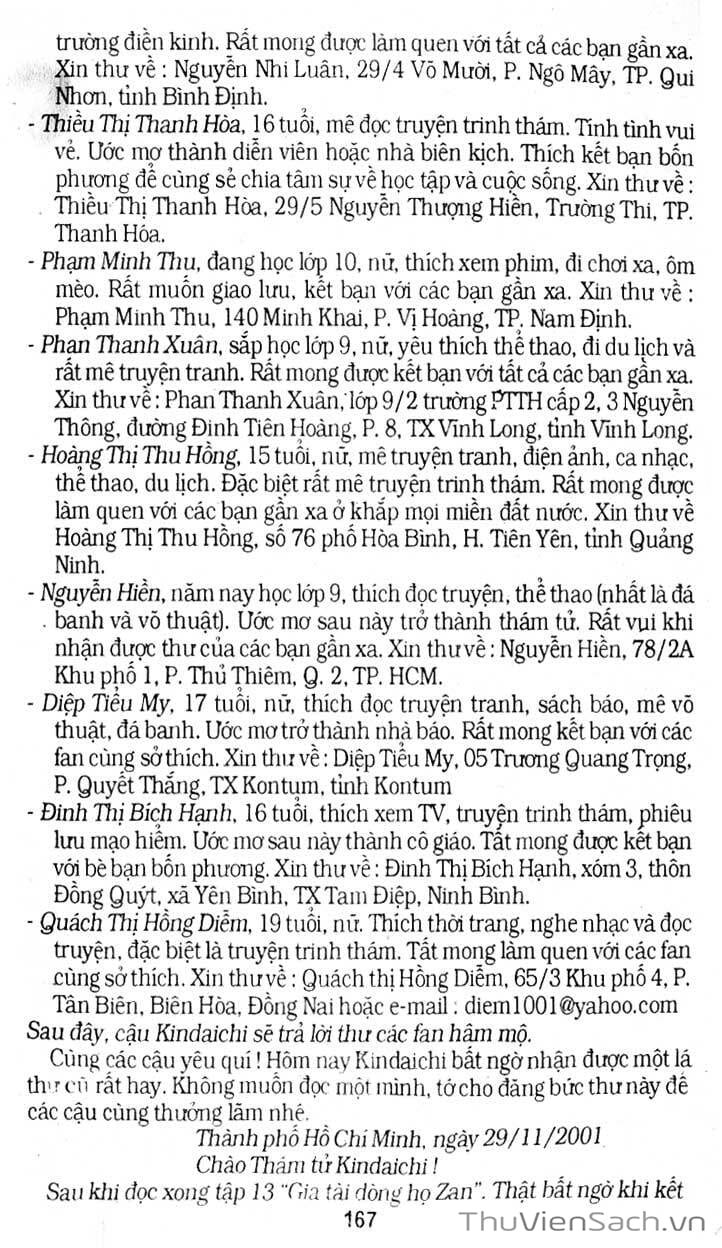 Truyện Tranh Thám Tử Kindaichi trang 4