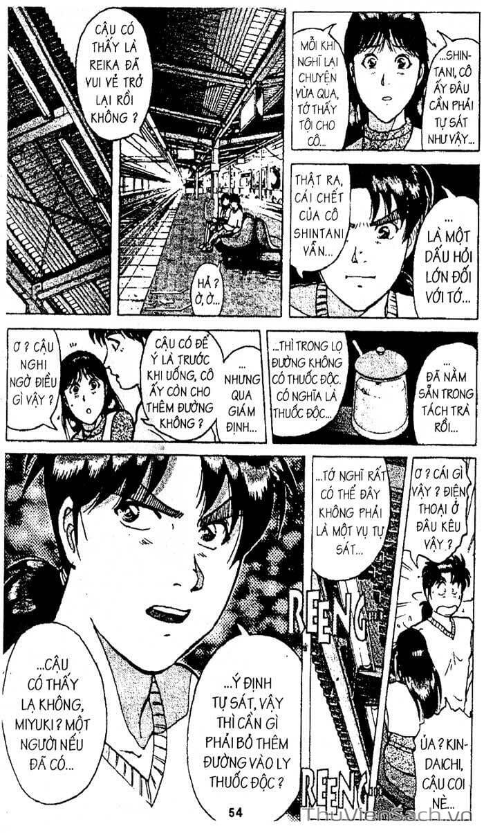 Truyện Tranh Thám Tử Kindaichi trang 4