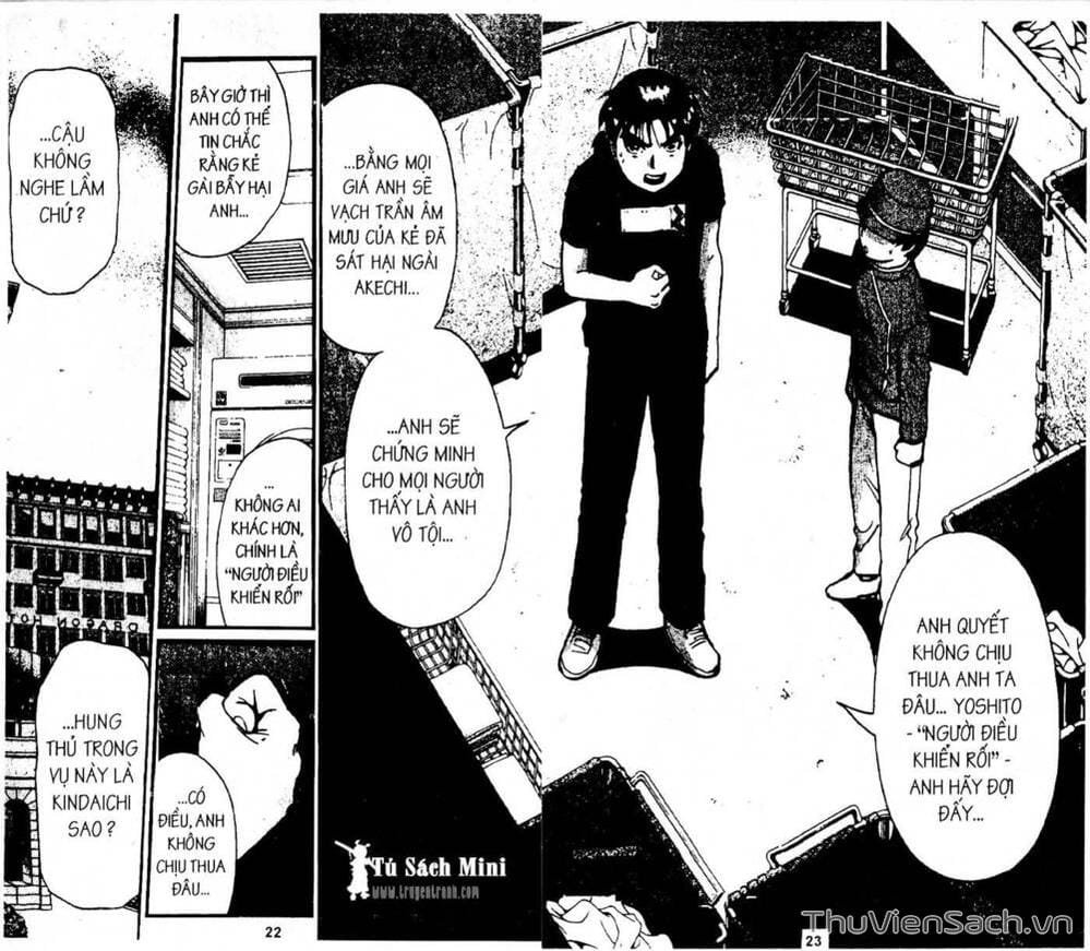 Truyện Tranh Thám Tử Kindaichi trang 4