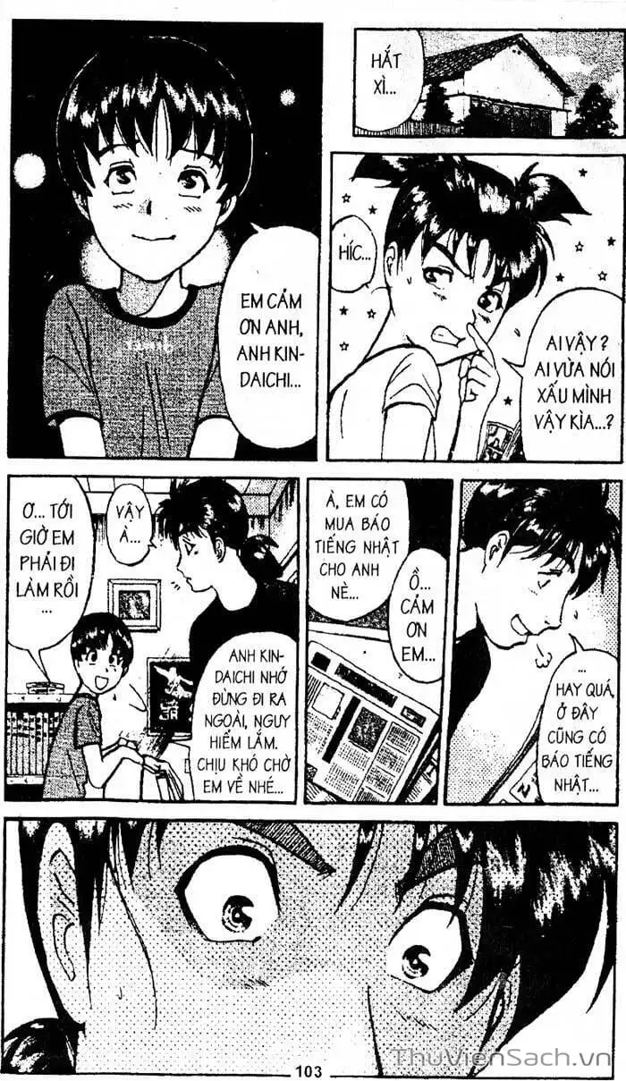 Truyện Tranh Thám Tử Kindaichi trang 4