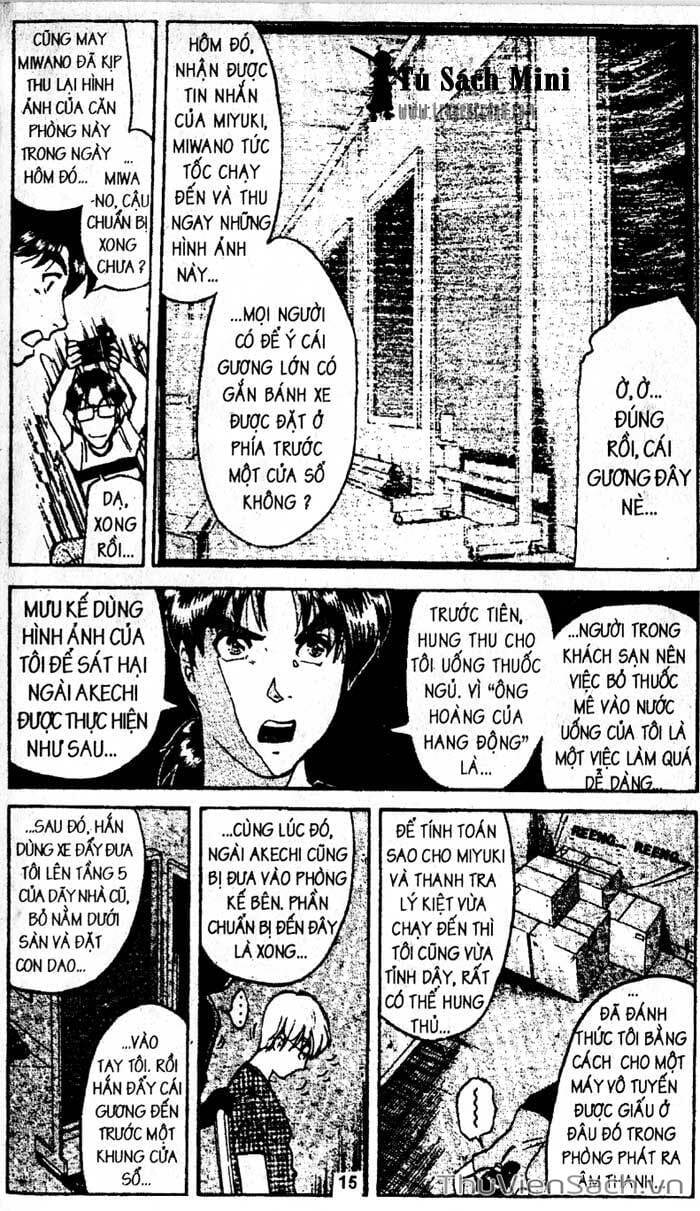 Truyện Tranh Thám Tử Kindaichi trang 4