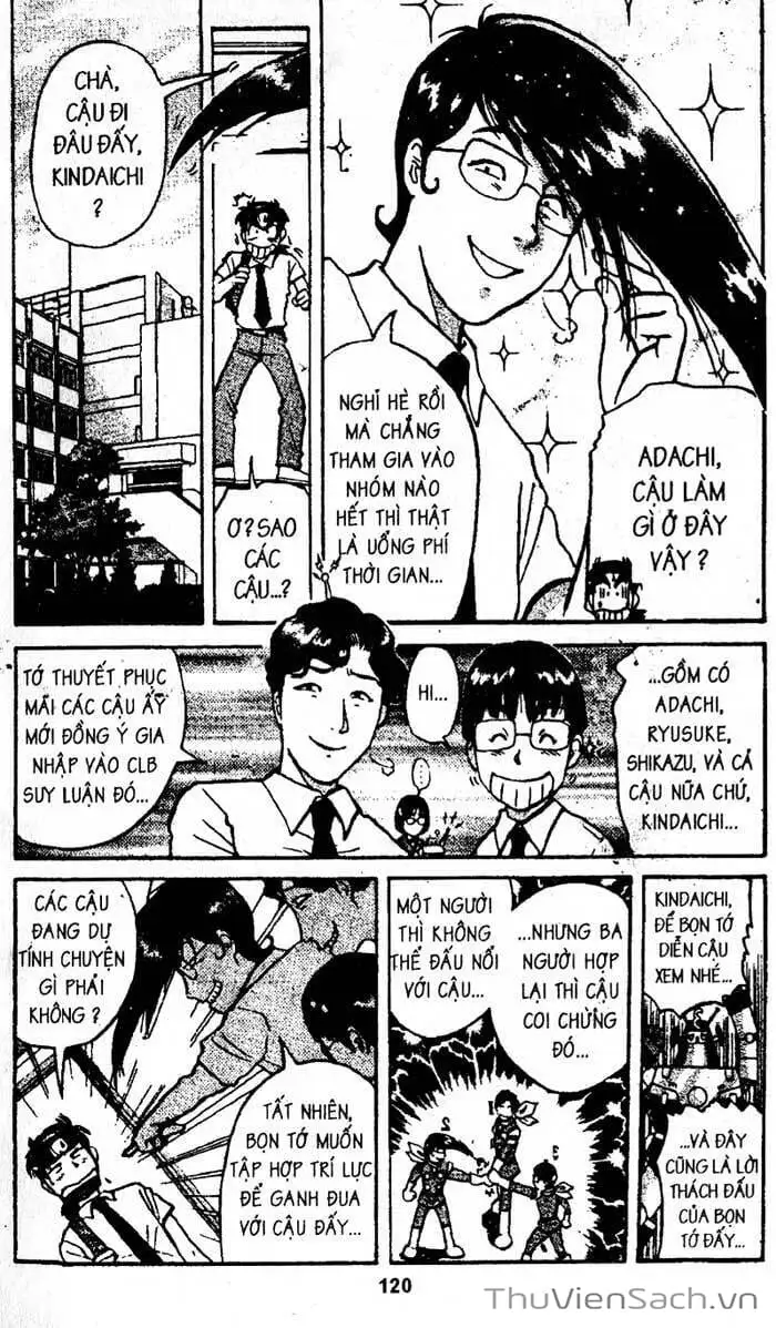 Truyện Tranh Thám Tử Kindaichi trang 4