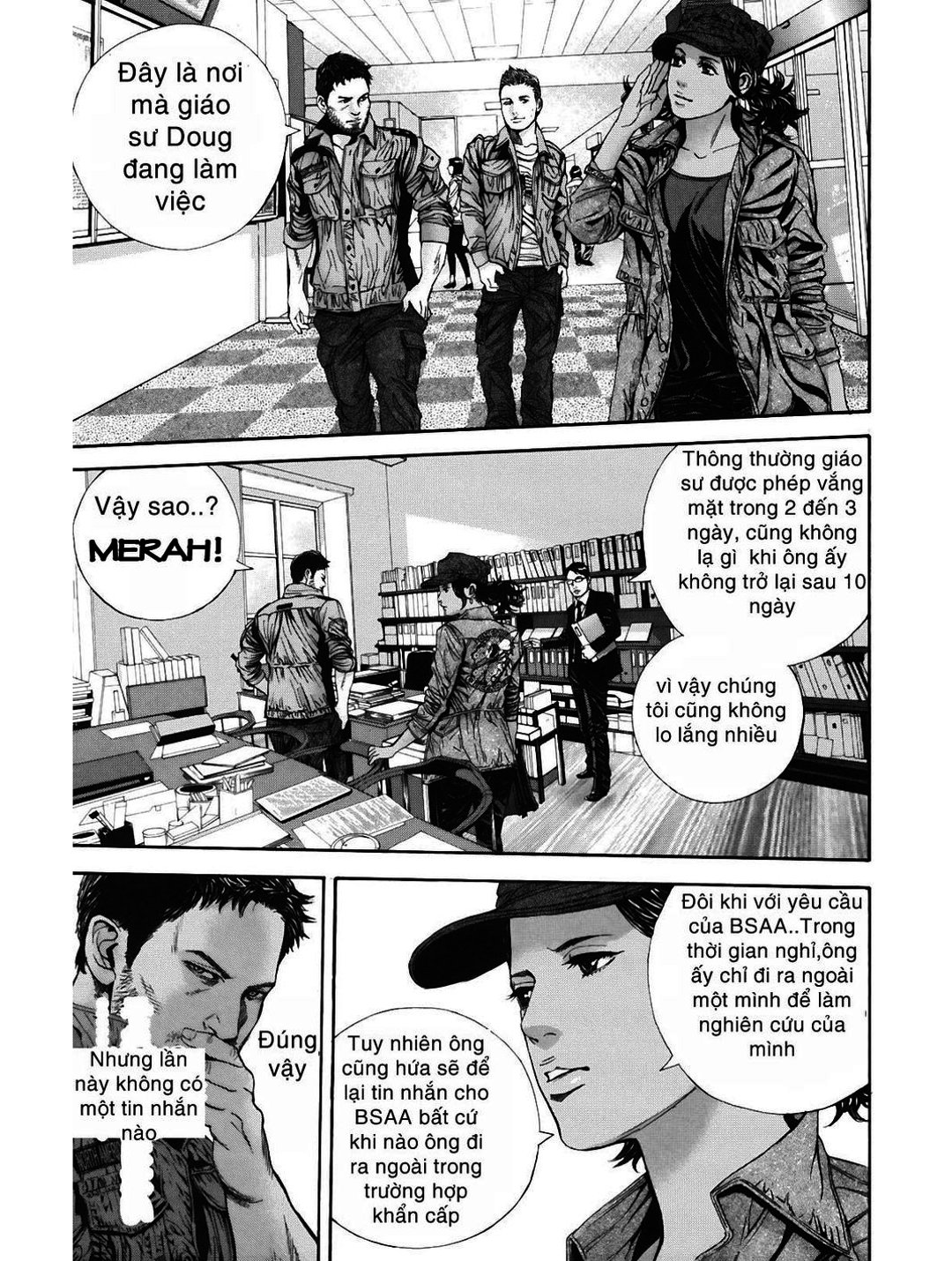 Truyện Tranh Resident Evil - Thảm Họa Marhawa trang 11