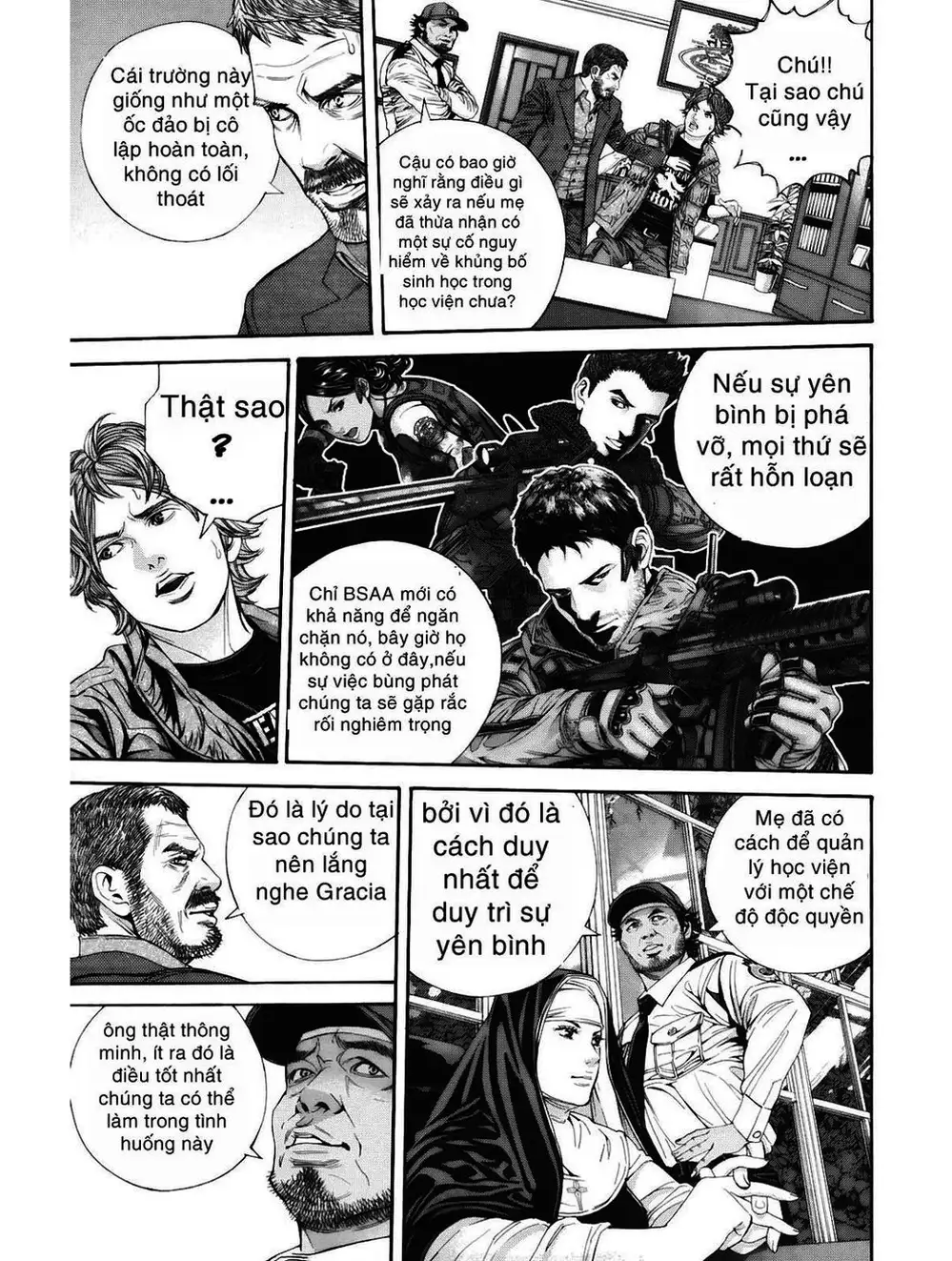 Truyện Tranh Resident Evil - Thảm Họa Marhawa trang 11