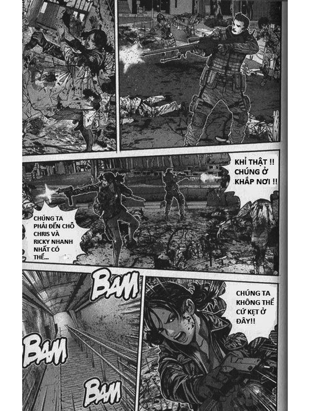 Truyện Tranh Resident Evil - Thảm Họa Marhawa trang 11