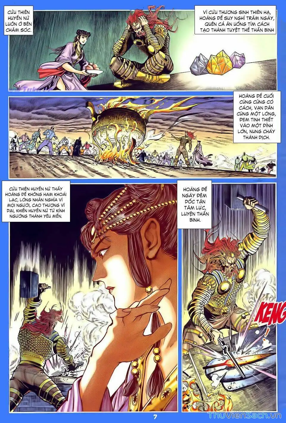 Truyện Tranh Thần Binh Huyền Kỳ 1 trang 2