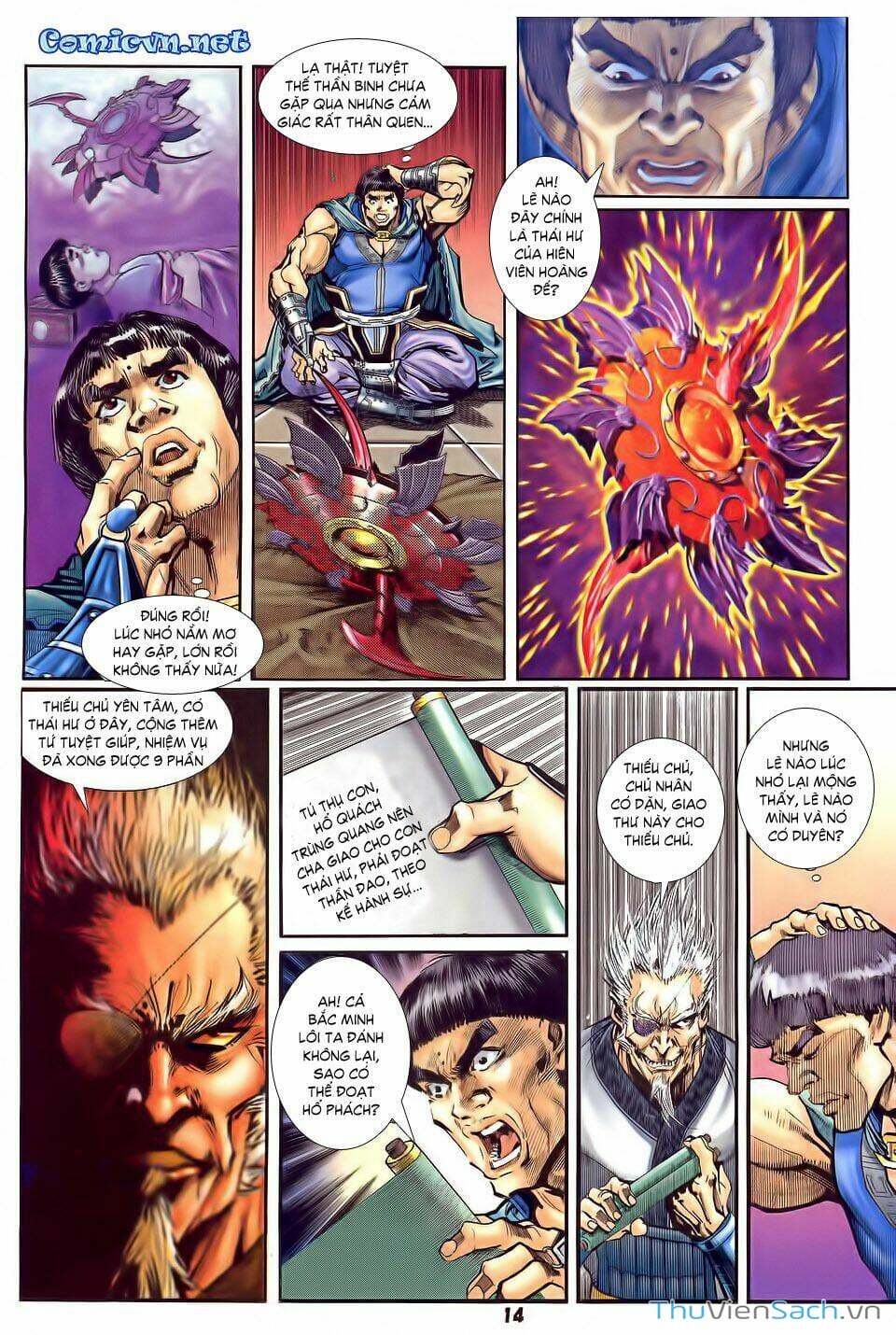 Truyện Tranh Thần Binh Huyền Kỳ 1 trang 2