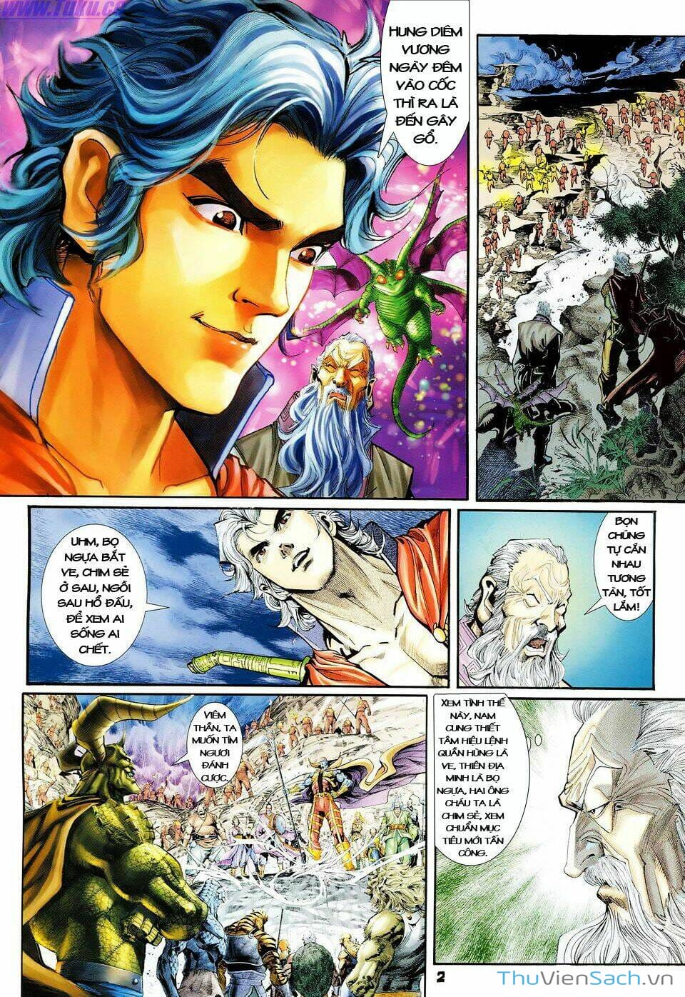 Truyện Tranh Thần Binh Huyền Kỳ 1 trang 2