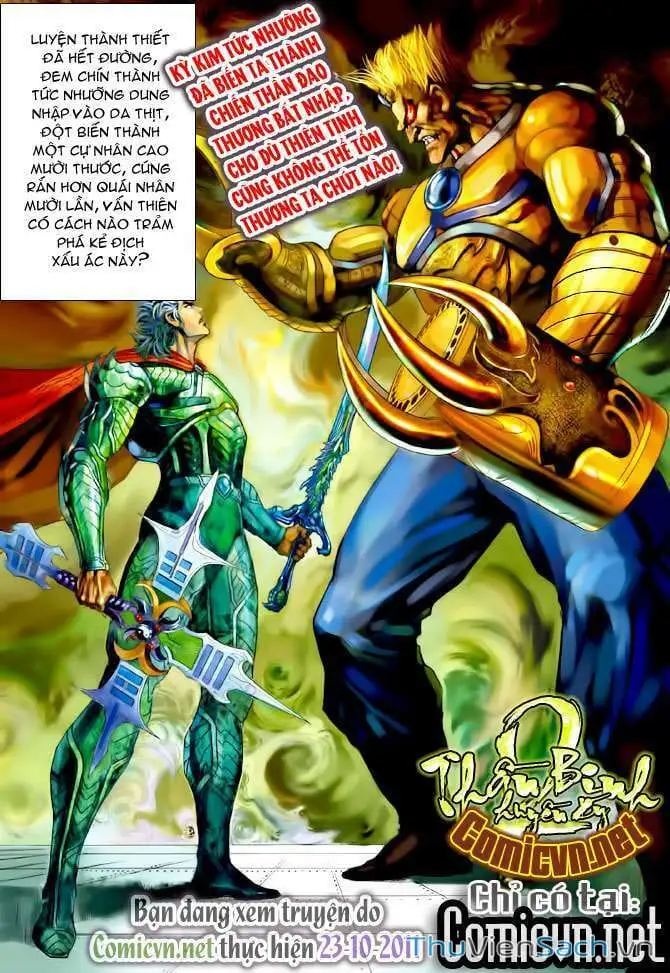 Truyện Tranh Thần Binh Huyền Kỳ 2 trang 2