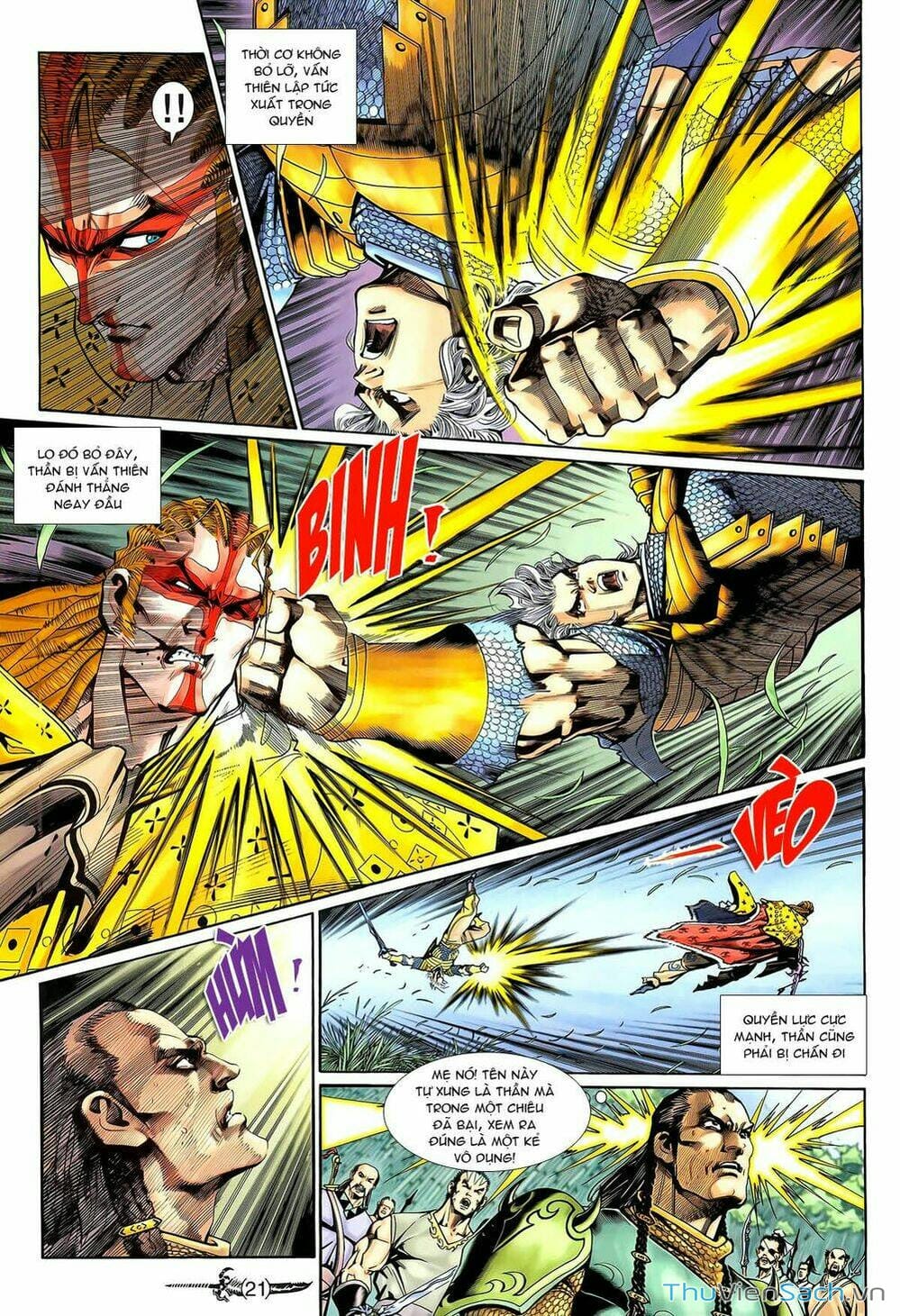 Truyện Tranh Thần Binh Huyền Kỳ 2 trang 2