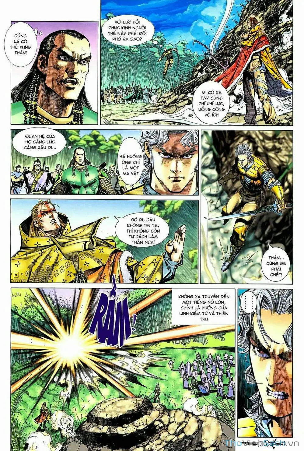 Truyện Tranh Thần Binh Huyền Kỳ 2 trang 2