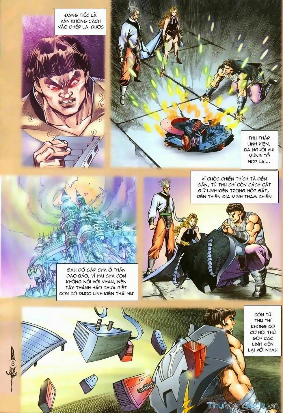 Truyện Tranh Thần Binh Huyền Kỳ 2 trang 2