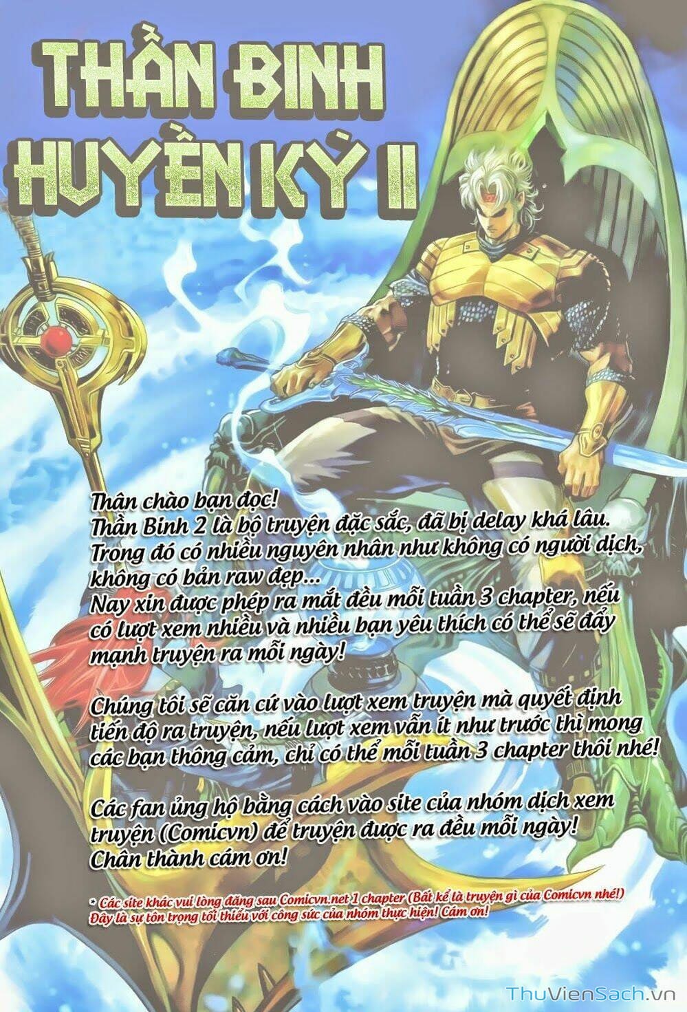 Truyện Tranh Thần Binh Huyền Kỳ 2 trang 2