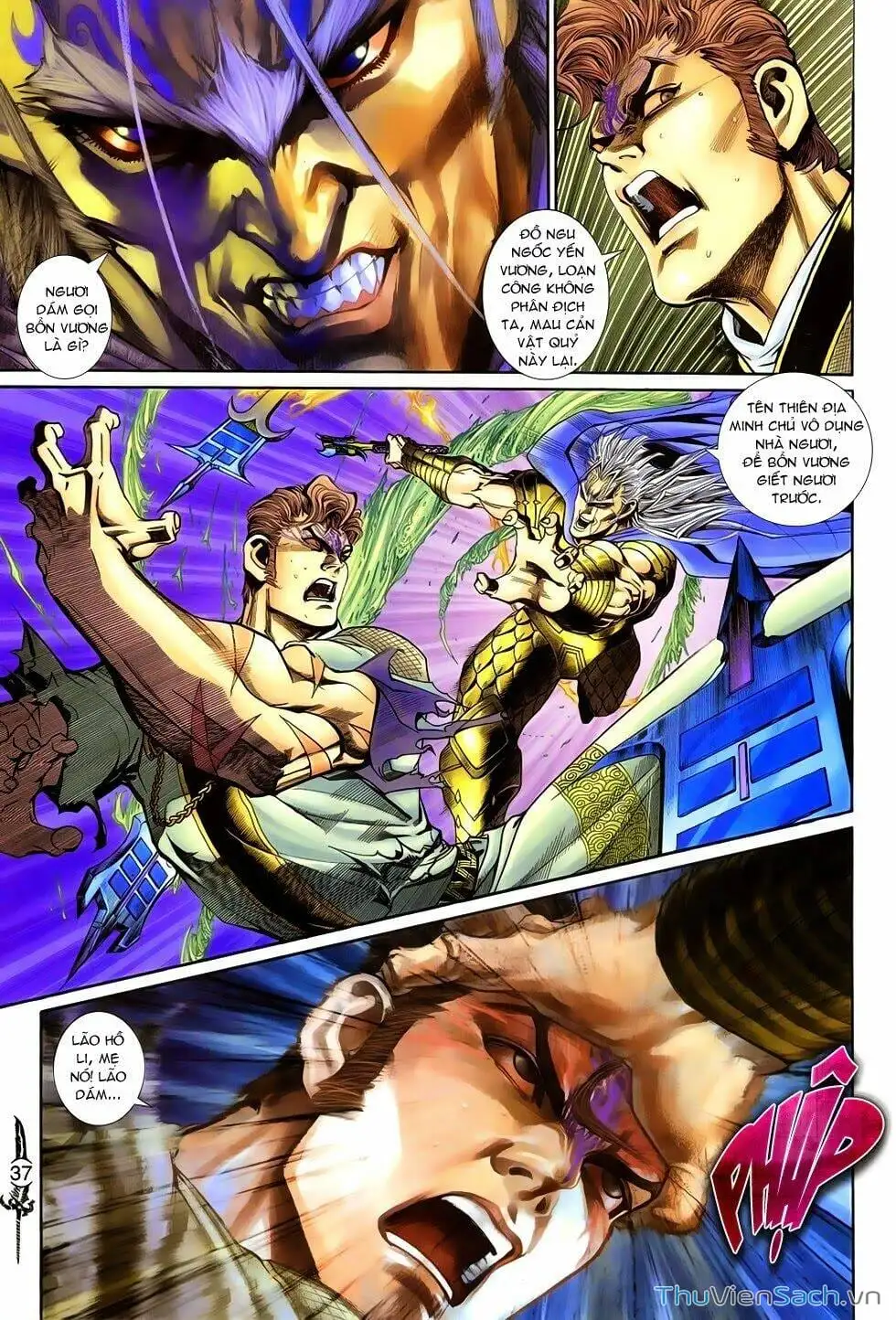 Truyện Tranh Thần Binh Huyền Kỳ 2 trang 2