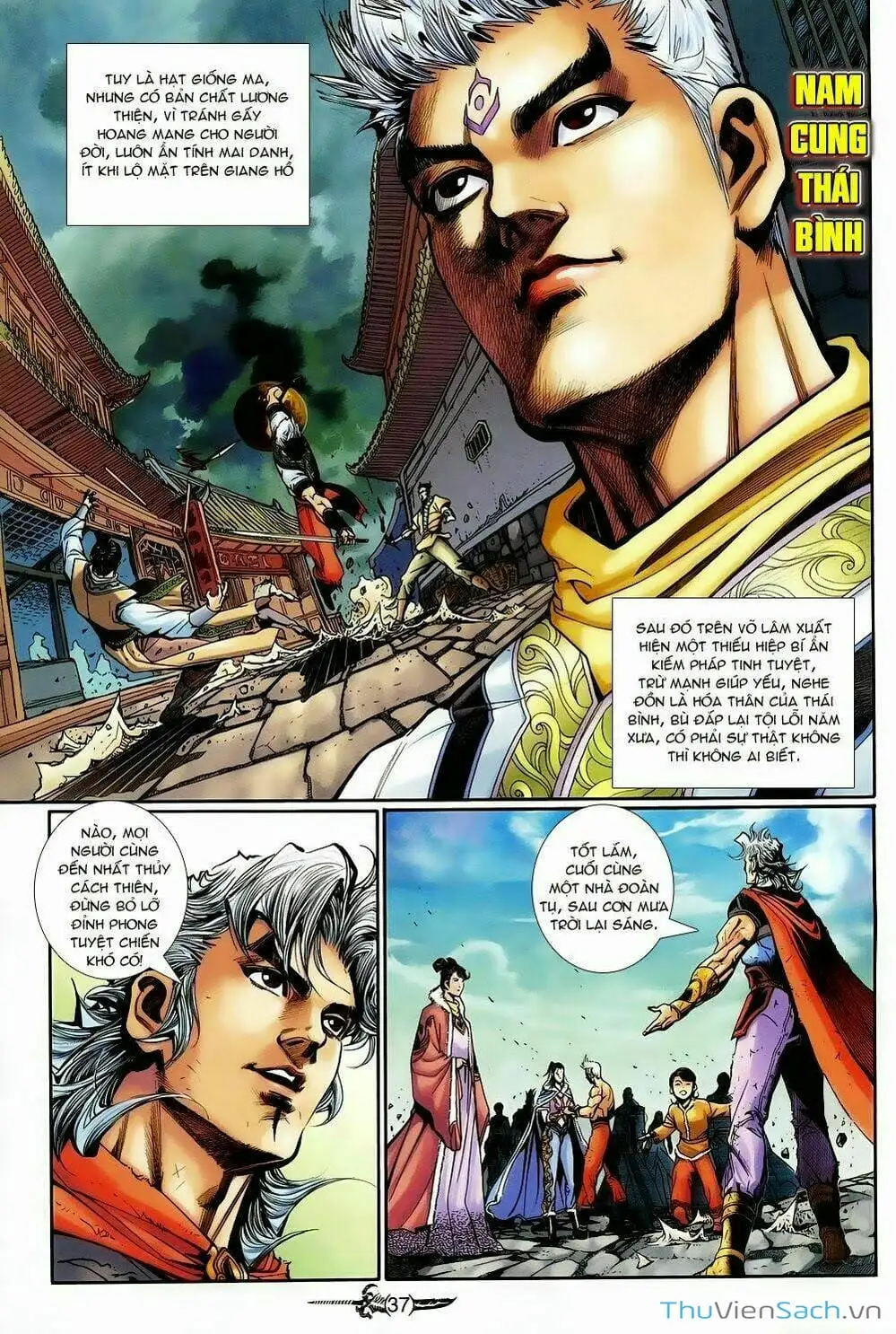 Truyện Tranh Thần Binh Huyền Kỳ 2 trang 2